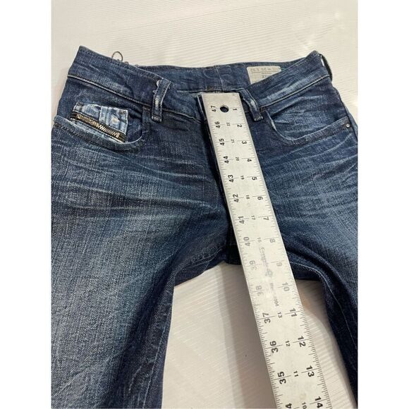 Diesel Zivy Straight Denim Jeans Size 25 - Picture 3 of 10
